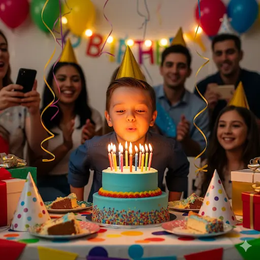 Kids' photo before