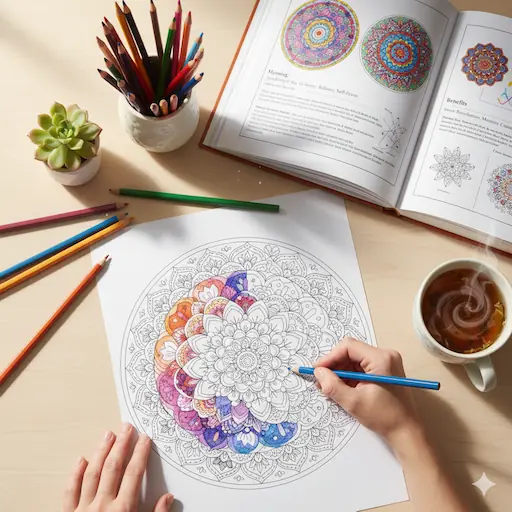 Mandala Art Coloring Pages: Discover the Meaning and Benefits Behind the Designs