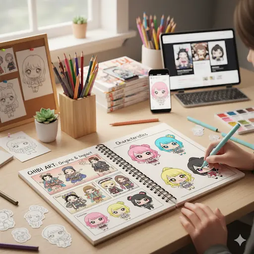 The Origins, Characteristics, and Cultural Impact of Chibi Art