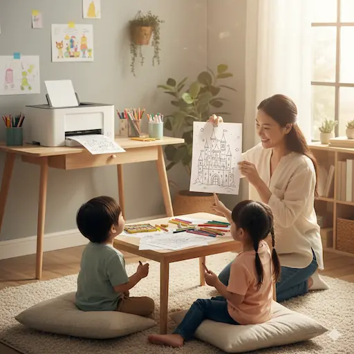 How to Print Coloring Pages at Home (Complete Guide)